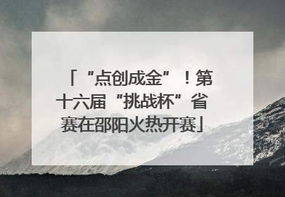“点创成金”！第十六届“挑战杯”省赛在邵阳火热开赛