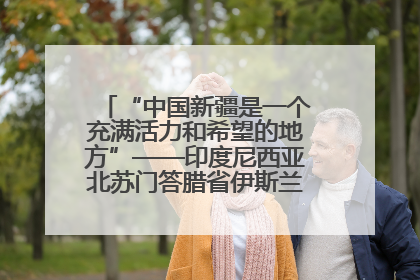 “中国新疆是一个充满活力和希望的地方”——印度尼西亚北苏门答腊省伊斯兰教代表团参访新疆