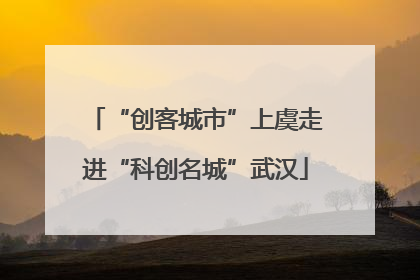 “创客城市”上虞走进“科创名城”武汉