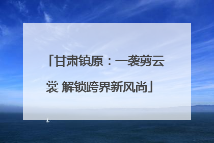 甘肃镇原：一袭剪云裳 解锁跨界新风尚