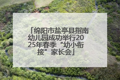 绵阳市盐亭县指南幼儿园成功举行2025年春季“幼小衔接”家长会