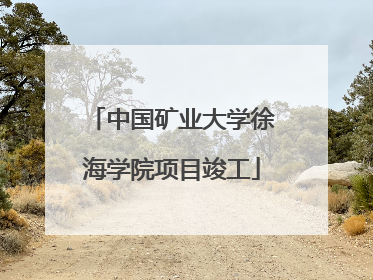 中国矿业大学徐海学院项目竣工