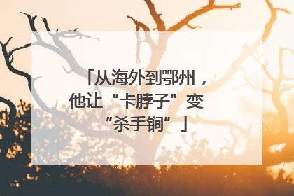 从海外到鄂州，他让“卡脖子”变“杀手锏”