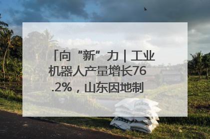 向“新”力｜工业机器人产量增长76.2%，山东因地制宜发展新质生产力