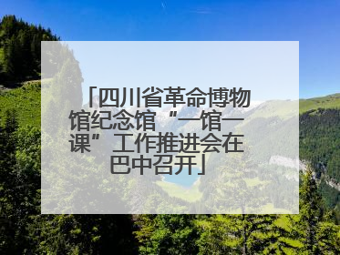 四川省革命博物馆纪念馆“一馆一课”工作推进会在巴中召开