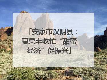 安康市汉阴县：夏果丰收忙“甜蜜经济”促振兴