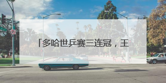 多哈世乒赛三连冠，王楚钦/孙颖莎收下兹·赫杜塞克杯复刻奖杯