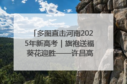 多图直击河南2025年新高考｜旗袍送福 葵花迎胜——许昌高考首日拉开帷幕