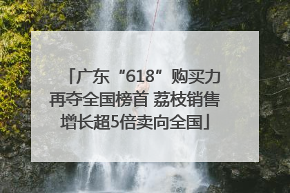 广东“618”购买力再夺全国榜首 荔枝销售增长超5倍卖向全国