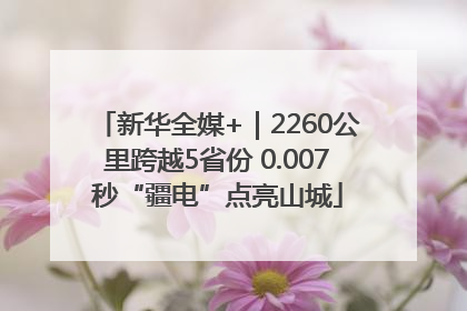 新华全媒+｜2260公里跨越5省份 0.007秒“疆电”点亮山城