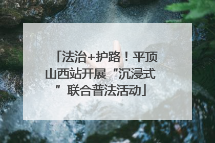 法治+护路！平顶山西站开展“沉浸式”联合普法活动