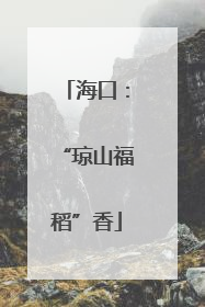 海口：“琼山福稻”香