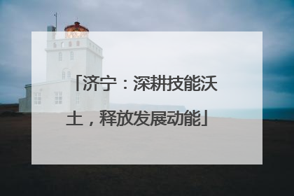 济宁：深耕技能沃土，释放发展动能