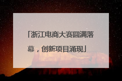 浙江电商大赛圆满落幕，创新项目涌现