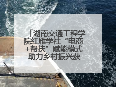 湖南交通工程学院红雁学社“电商+帮扶”赋能模式 助力乡村振兴获帮扶乡镇好评