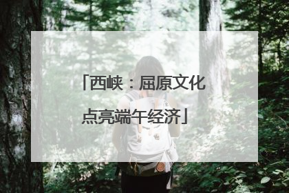 西峡：屈原文化点亮端午经济