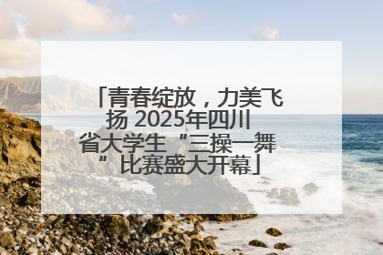 青春绽放，力美飞扬 2025年四川省大学生“三操一舞”比赛盛大开幕