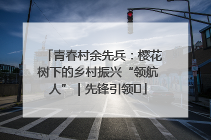 青春村余先兵：樱花树下的乡村振兴“领航人”｜先锋引领⑪