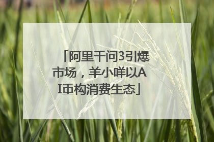 阿里千问3引爆市场，羊小咩以AI重构消费生态