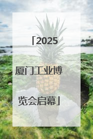 2025厦门工业博览会启幕
