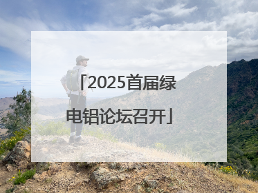 2025首届绿电铝论坛召开